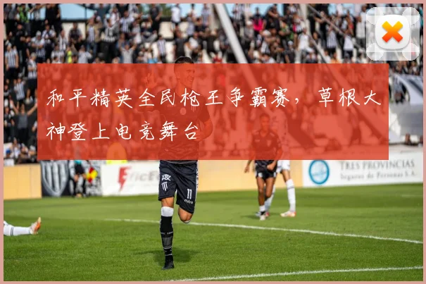 和平精英全民枪王争霸赛，草根大神登上电竞舞台